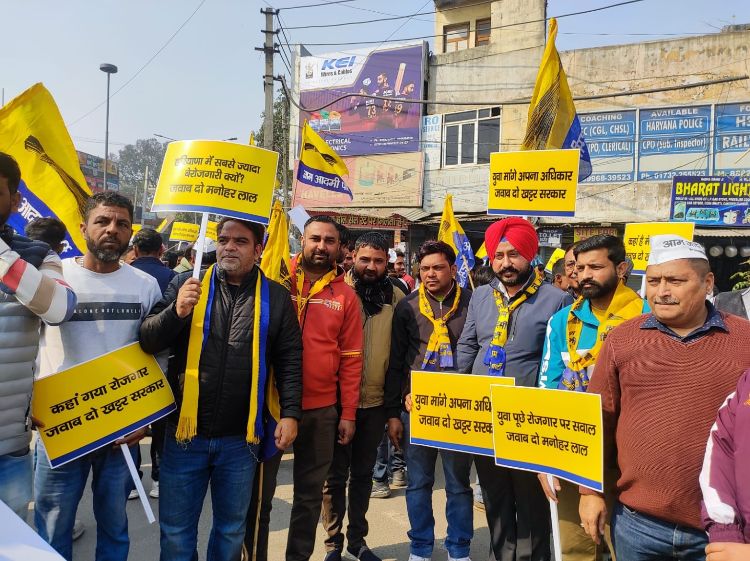 बेरोजगार युवाओं को रोजगार उपलब्ध करवाए हरियाणा सरकार : कर्मवीर सिंह बुटर