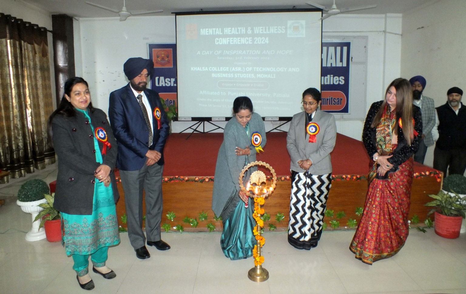 खालसा कॉलेज मोहाली में मेन्टल हेल्थ एंड वेलफेयर कॉन्फ्रेंस का आयोजन