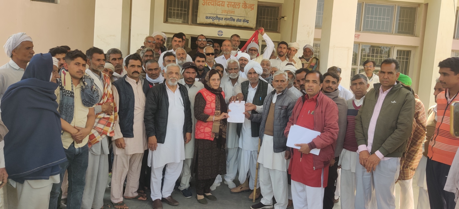 ओलावृष्टि से  नष्ट फसल के मुआवजे के लिए ₹50000 प्रति एकड़ की रखी मांग