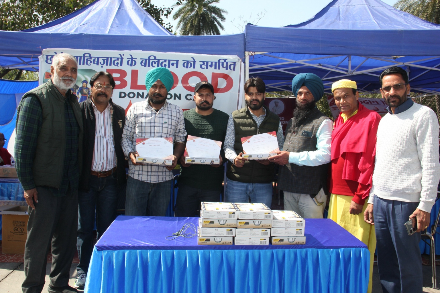 50 drivers and conductors donated blood