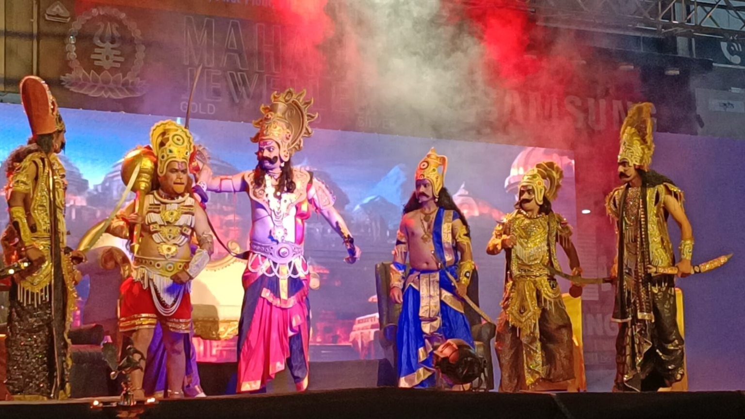 रामनवमी की पूर्व संध्या पर श्री रामायण लाइट एंड साउंड शो हुआ आयोजित