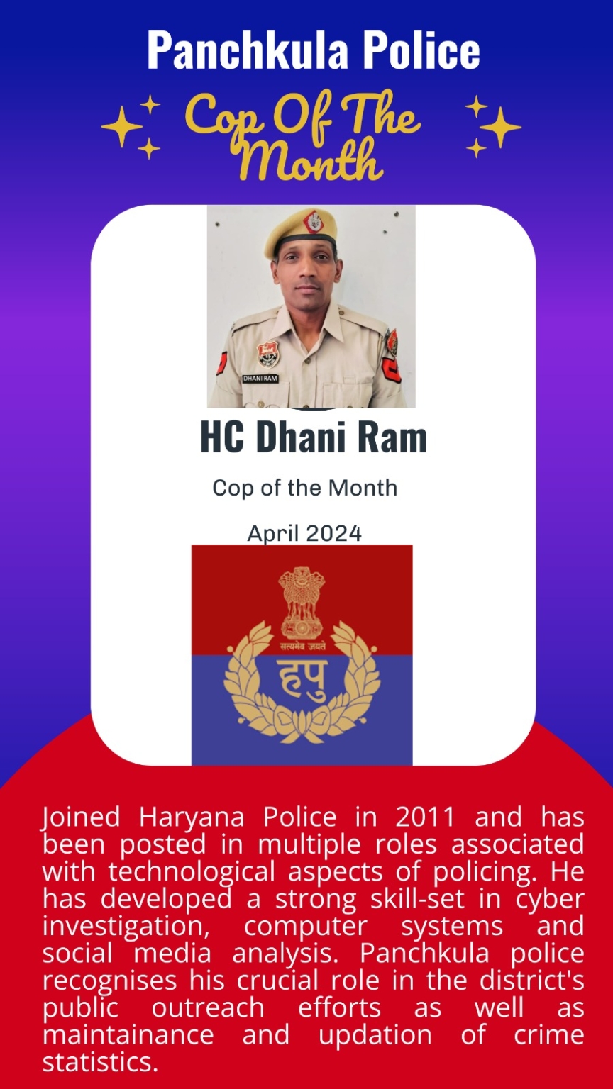 Police Files, Panchkula – 09 April, 2024