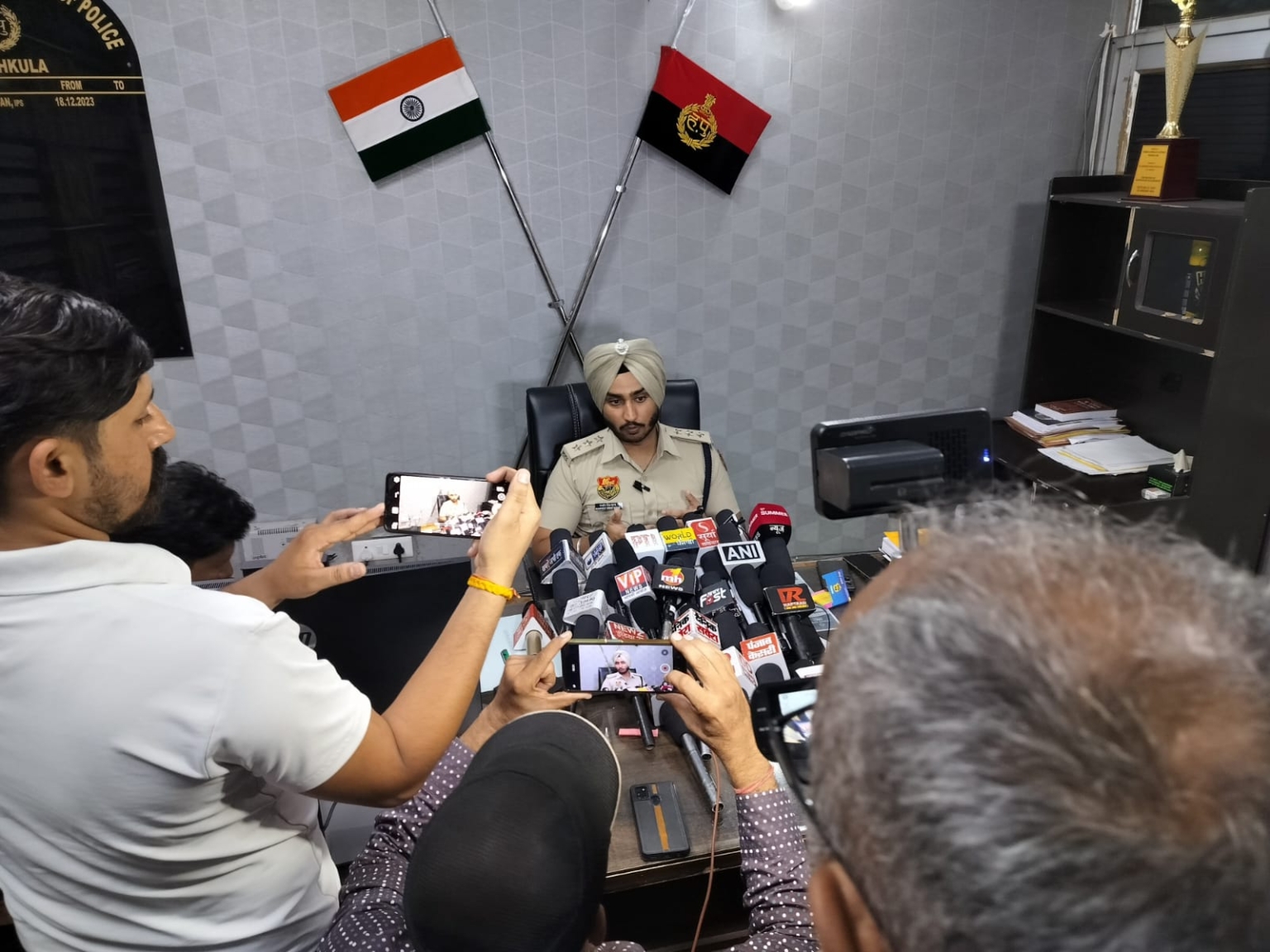 ई-चालान का मैसेज आए तो हो जाएं सावधान : एएसपी मनप्रीत सिंह सूदन