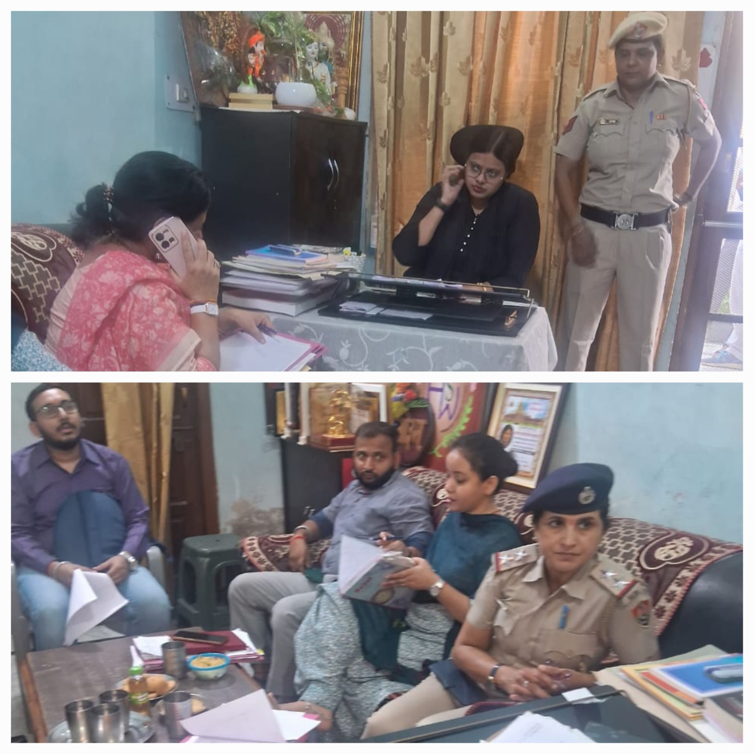 सोनिया अग्रवाल  ने खरखोदा  में आयोजित कैंप ऑफिस में महत्वपूर्ण सुनवाई की