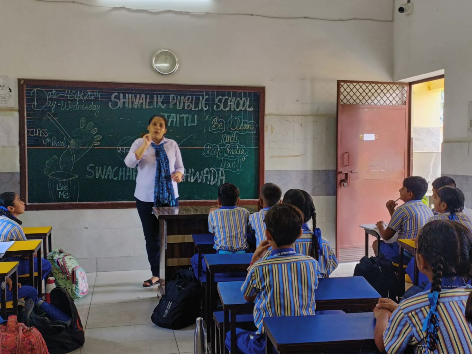 शिवालिक पब्लिक स्कूल जैतो में स्वच्छता पखवाड़ा मनाया