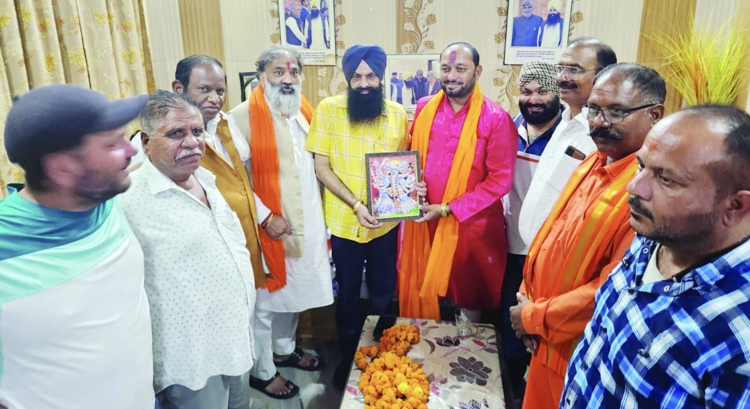 शिवसेना हिन्दुस्तान के प्रमुख पवन गुप्ता व वीरेश शांडिल्य का जोरदार हुआ स्वागत