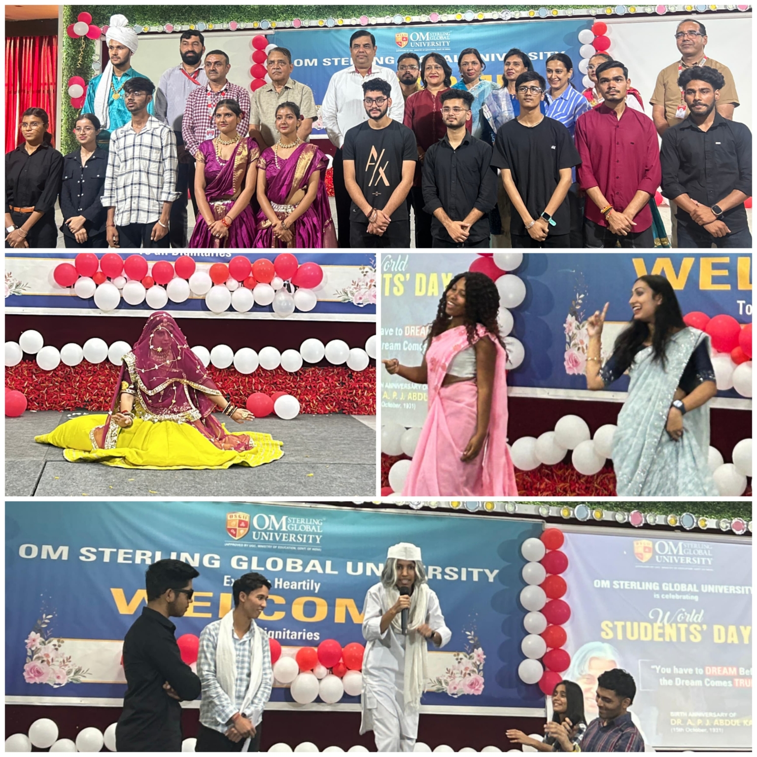 ओ.एस.जी.यू में ‘‘विश्व विद्यार्थी दिवस‘‘