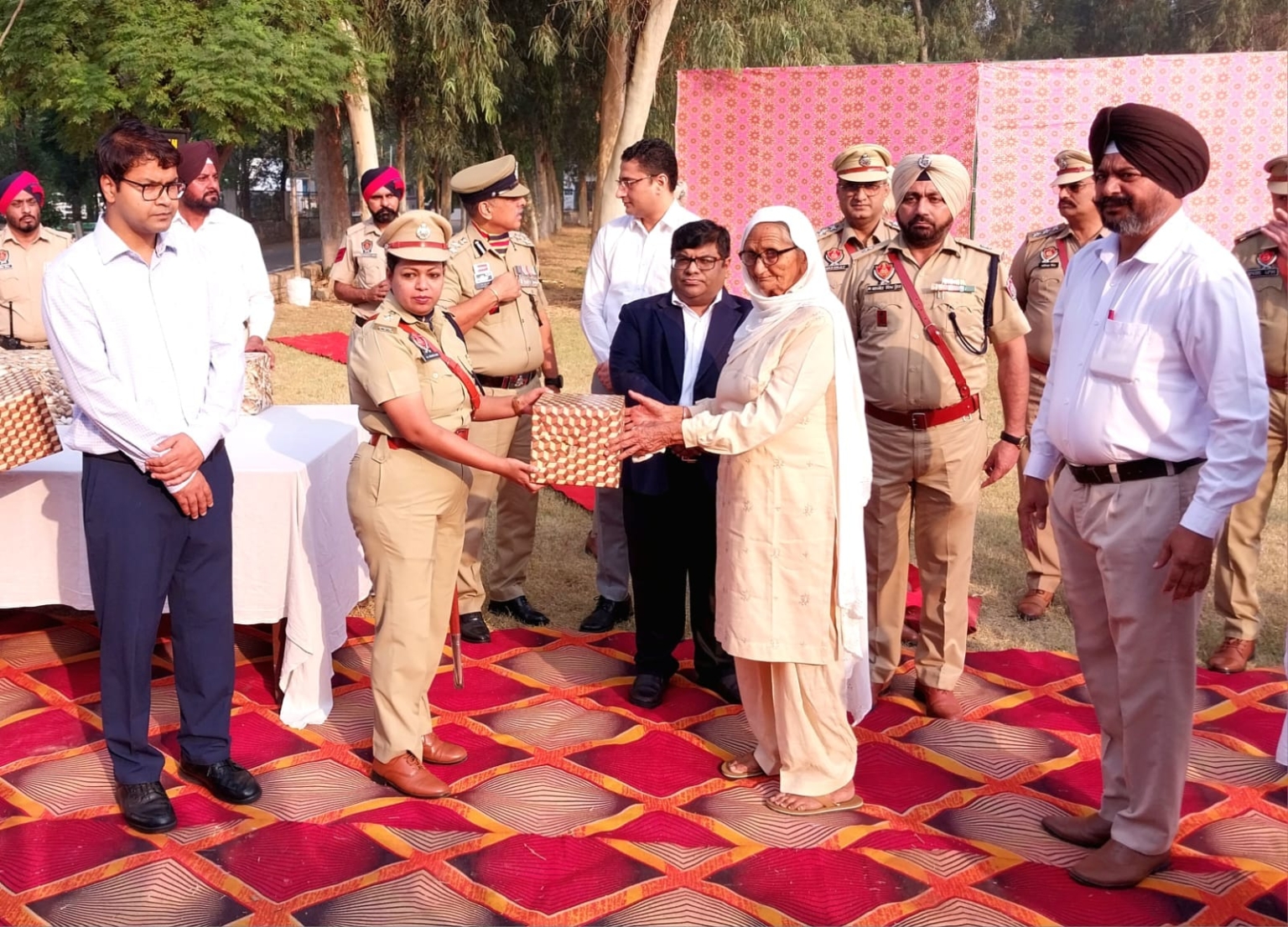 पुलिस स्मृति दिवस का किया आयोजन
