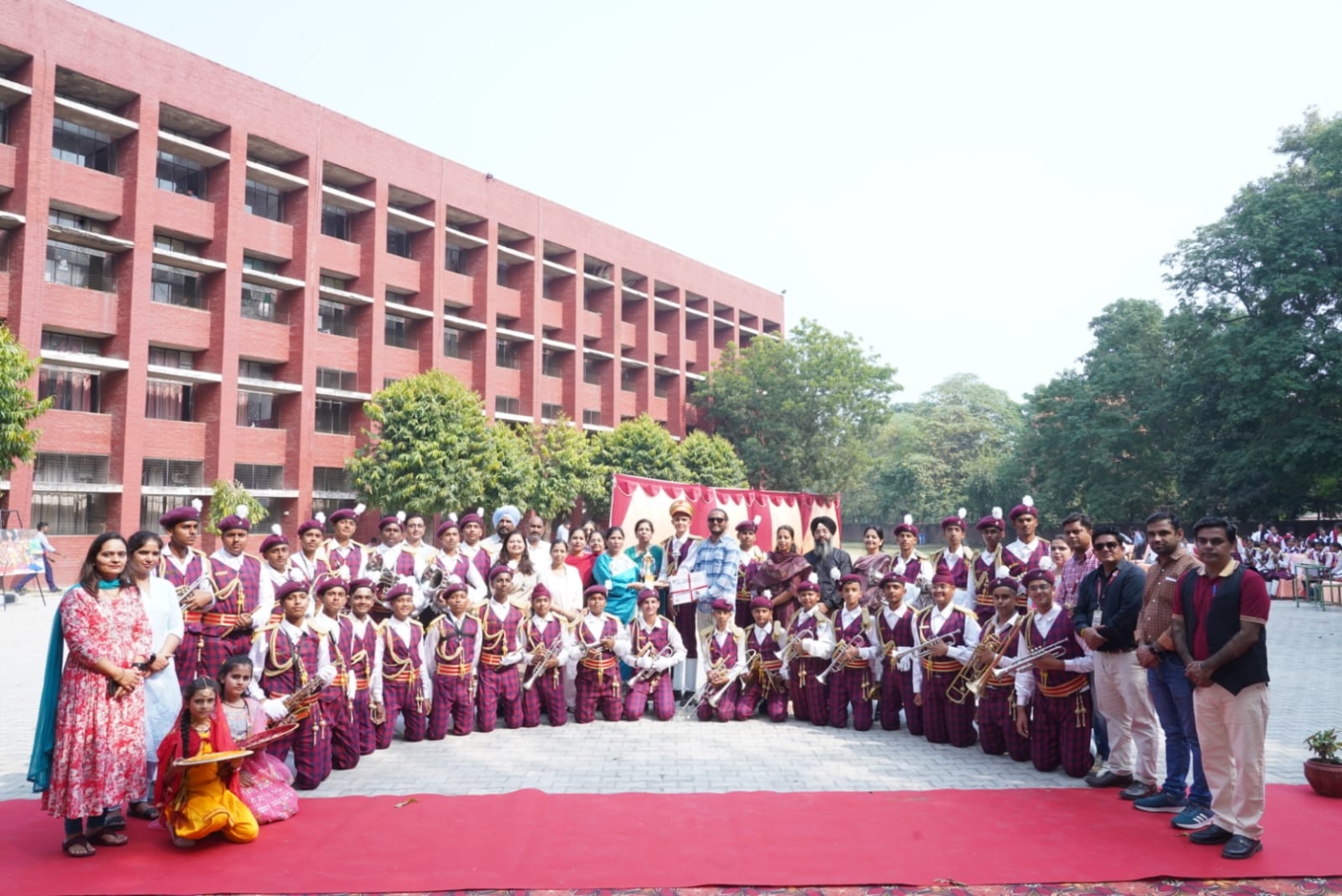 चण्डीगढ़ शिक्षा विभाग द्वारा राज्य स्तरीय बैंड प्रतियोगिता आयोजित