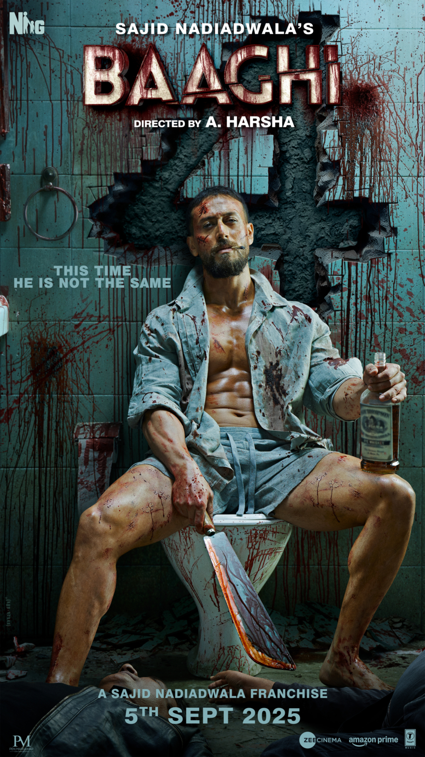 टाइगर श्रॉफ के बागी 4 में नए लुक ने होश उड़ाए