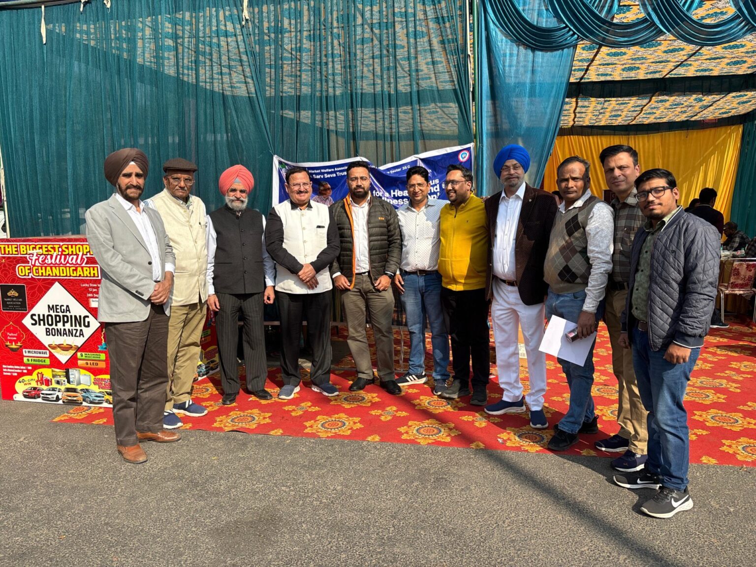 स्वस्थ जांच शिवर का आयोजन