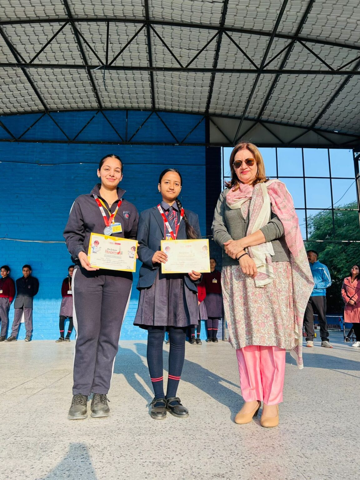 रेवा दीक्षित ने दूसरा स्थान प्राप्त किया Reva Dixit got second place