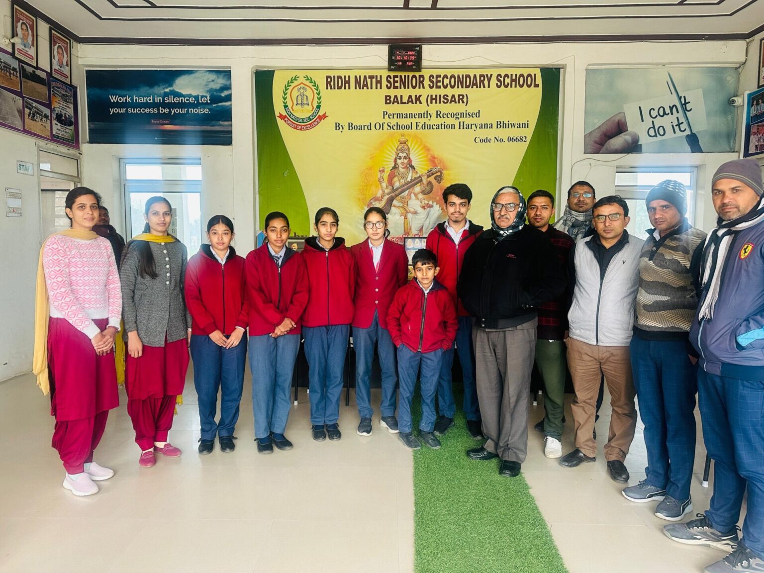 टॉप 10 में से 5 स्थान पर विजेता रहे रिद्धनाथ विद्यालय के छात्र Students of Riddhnath Vidyalaya