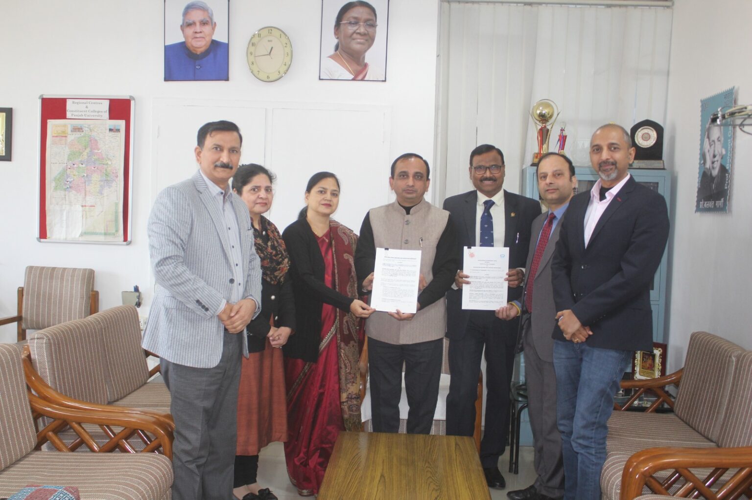 P U signs historic MoU with ISAC P U signs historic MoU with ISAC