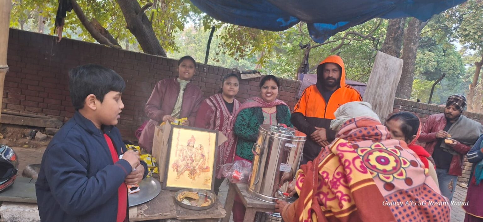 मरीजों के तीमारदारों के लिए चाय का लंगर लगाया patients' attendants