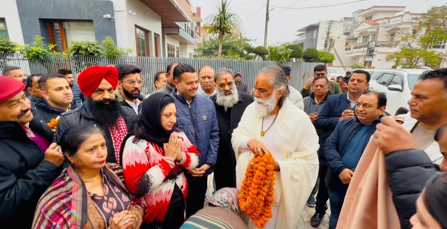 Veeresh Shandilya and his family