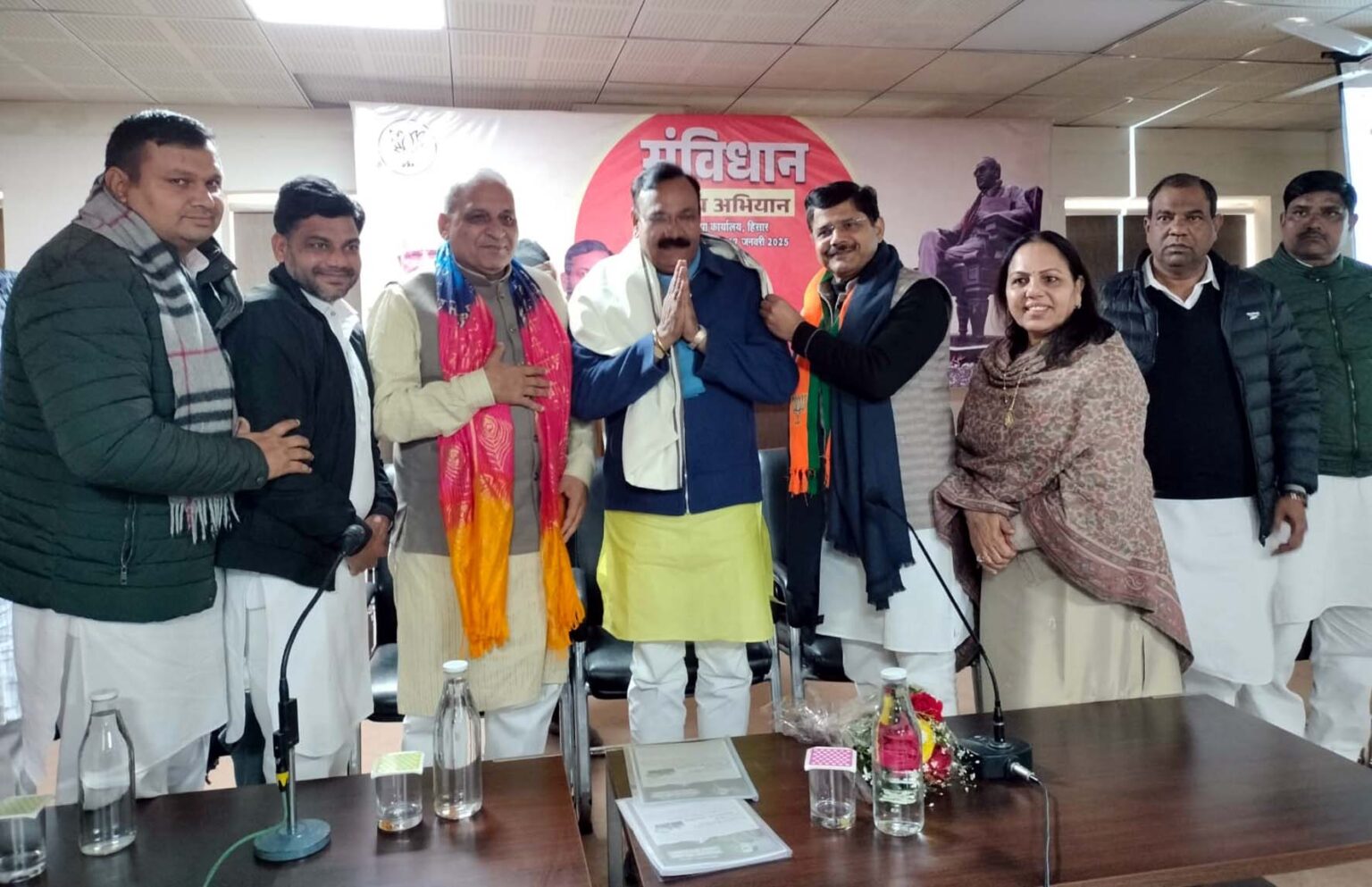 कांग्रेस ने कभी भी बाबा साहेब को सम्मान देने का प्रयास नहीं किया : राजकुमार चाहर Congress