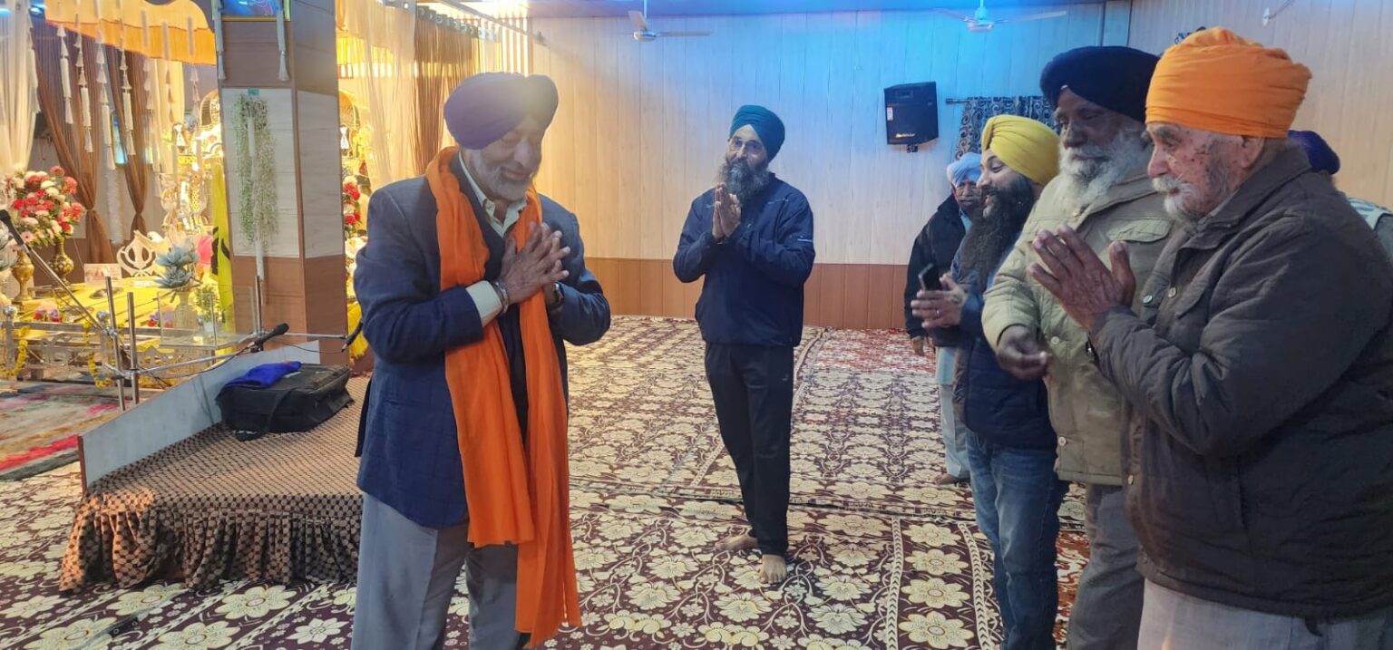 सिख सिद्धांतों और पारदर्शी नेतृत्व के लिए जोगा सिंह की जीत जरूरी : सरदार अमरीक सिंह Joga Singh's