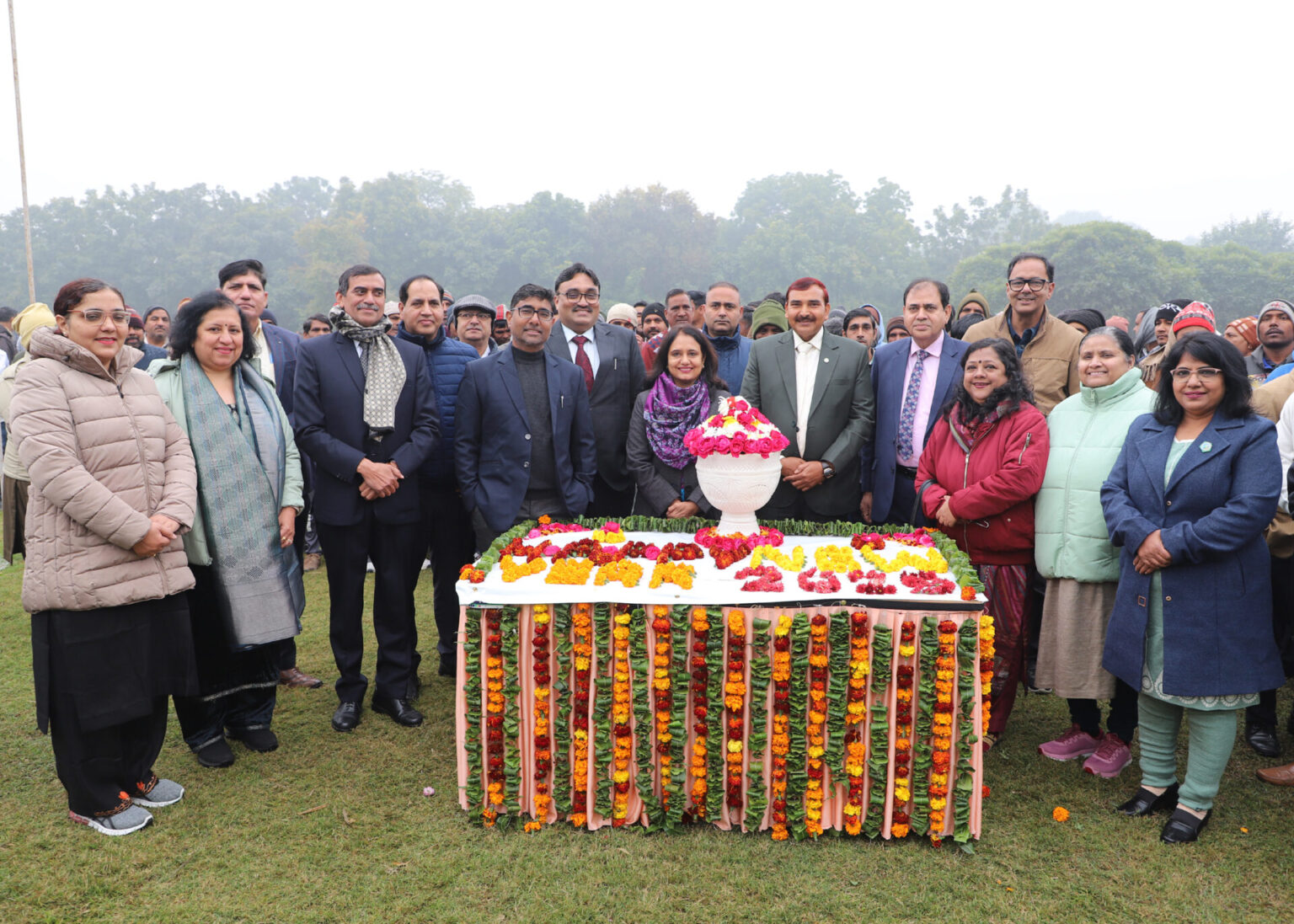 विश्वविद्यालय ने नव वर्ष में नई ऊंचाइयों को छूने का संकल्प लिया है : कुलपति प्रो. नरसी राम बिश्नोई university