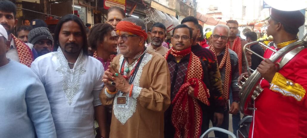नगरखेड़ा देवता के पूजन उपरांत विशाल शोभायात्रा भी निकाली गई Nagarkheda deity