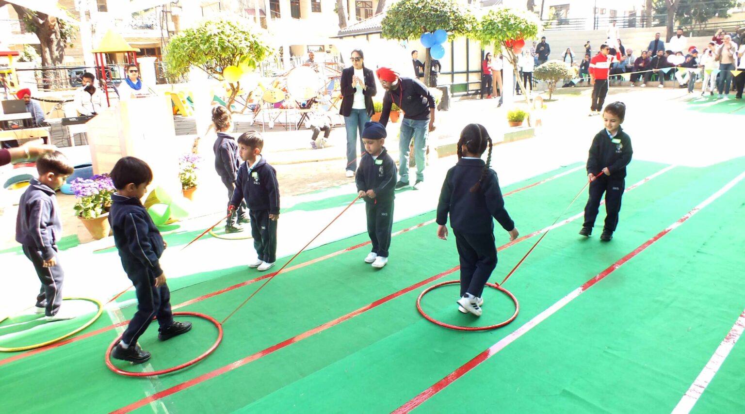 स्मॉल वंडर्स स्कूल में दो दिवसीय एनुअल स्पोर्टस डे आयोजित Small Wonders School
