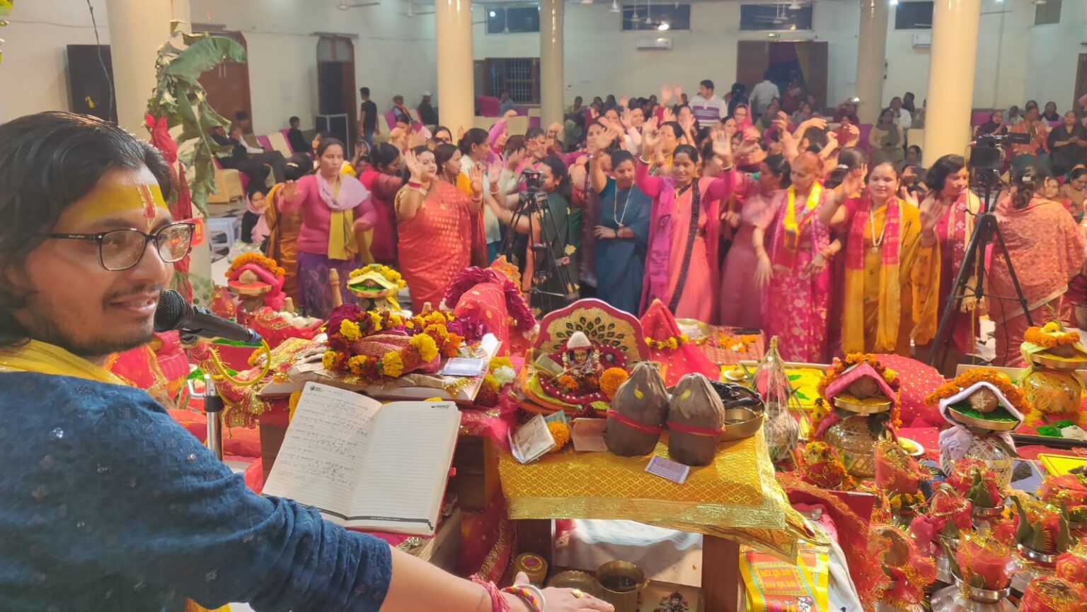 श्री शतचंडी महायज्ञ करने से आध्यात्मिक विकास होता है : संजय टंडन Mahayagya