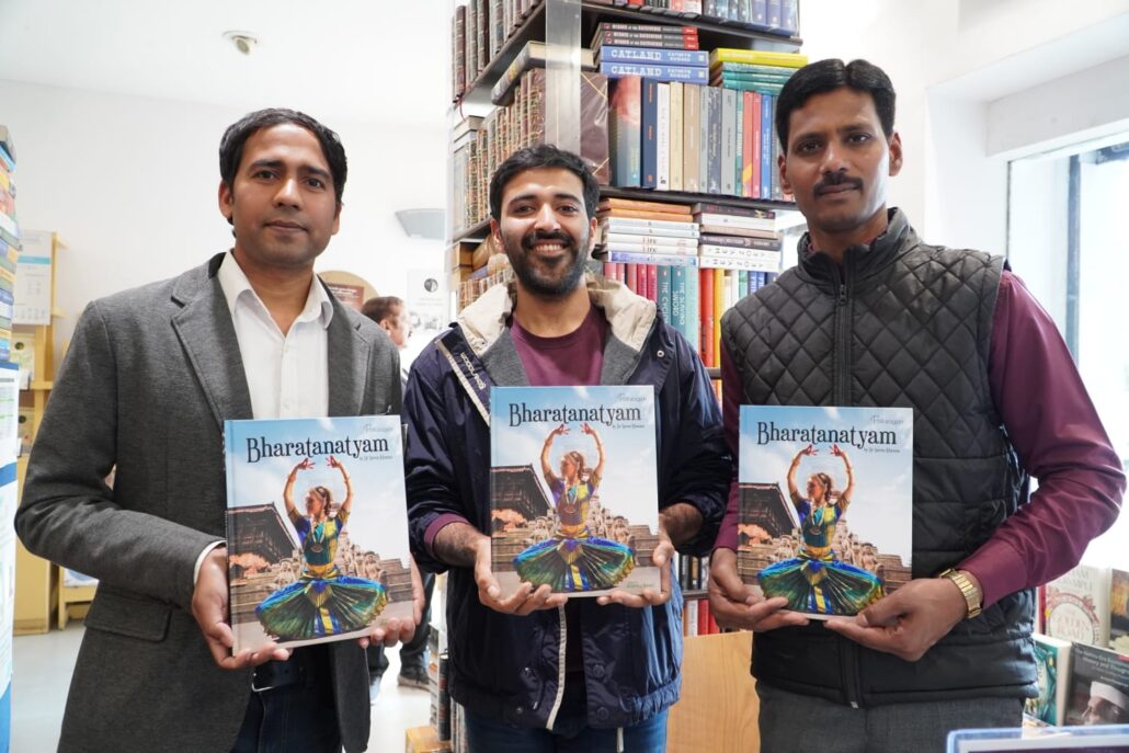 The Dancing Dentist Signs His Book on BHARATANATYAM BHARATANATYAM