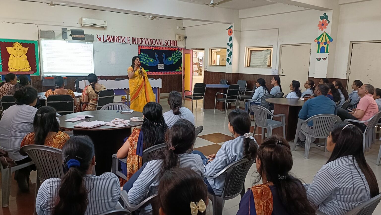 सेंट लॉरेंस इंटरनेशनल स्कूल, जगाधरी में “क्लासरूम मैनेजमेंट” "Classroom Management"