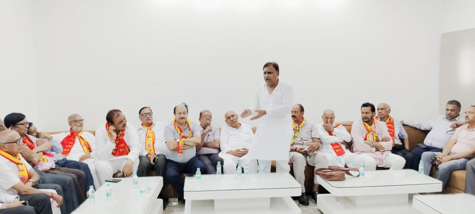 अग्रवाल युवक-युवती राष्ट्रीय परिचय सम्मेलन 23 मार्च  को करनाल में होगा : बजरंग गर्ग National Introduction