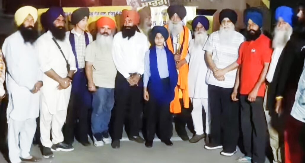 दल खालसा ने भाई नारायण सिंह चौड़ा का होशियारपुर पहुंचने पर किया भव्य स्वागत Dal Khalsa