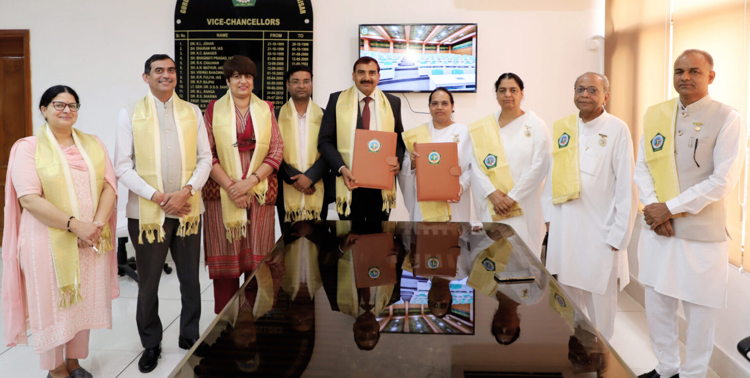 एमओयू हितधारकों, विशेषकर विद्यार्थियों व शोधकतार्ओं के लिए अत्यधिक लाभकारी होगा- प्रो. बिश्नोई Prof. Bishnoi