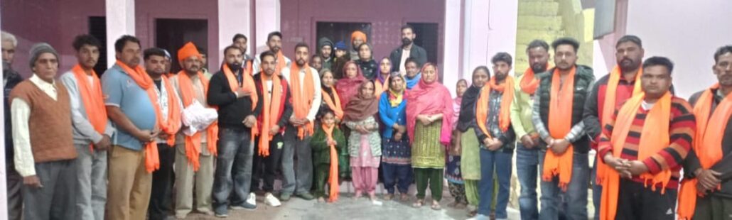 माहिलपुर में बेगमपुरा टाइगर फोर्स की इकाई स्थापित BTF