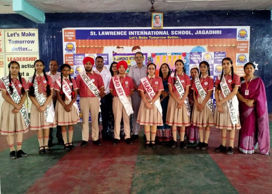 सेंट लारेंस इंटरनेशनल स्कूल जगाधरी में अलंकरण समारोह St. Lawrence International School