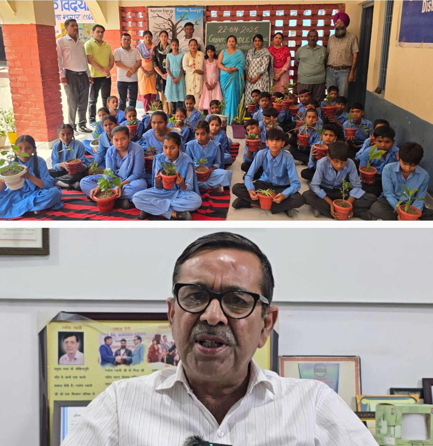 पर्यावरण प्रेमी रनदेव त्यागी ने विश्व पृथ्वी दिवस पर नई पहल की World Earth Day