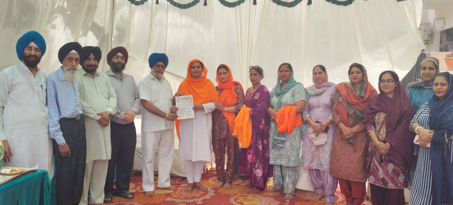 ਰਾਜਿੰਦਰ ਕੌਰ ਮੋਹਾਲੀ ਨੂੰ ਮੰਚ ਵੱਲੋਂ ਬਣਾਇਆ ਗਿਆ ਚੇਅਰਪਰਸਨ ਬੁੱਧੀ ਜੀਵੀ ਸੈੱਲ : ਡਾਕਟਰ ਖੇੜਾ Rajinder Kaur