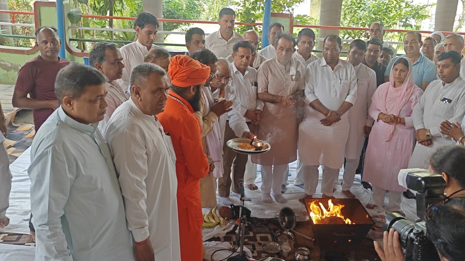 पर्ची खर्ची प्रथा का समाप्त कर दलालों को मनोहर लाल ने लगाया था ठिकाने : श्रीनिवास गोयल Srinivas Goyal