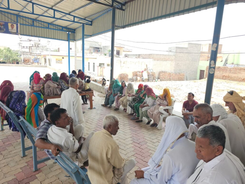 बिठमड़ा व सुरेवाला में पेयजल समस्या को लेकर 27 को एसडीएम कार्यालय में धरना Dharna at SDM office