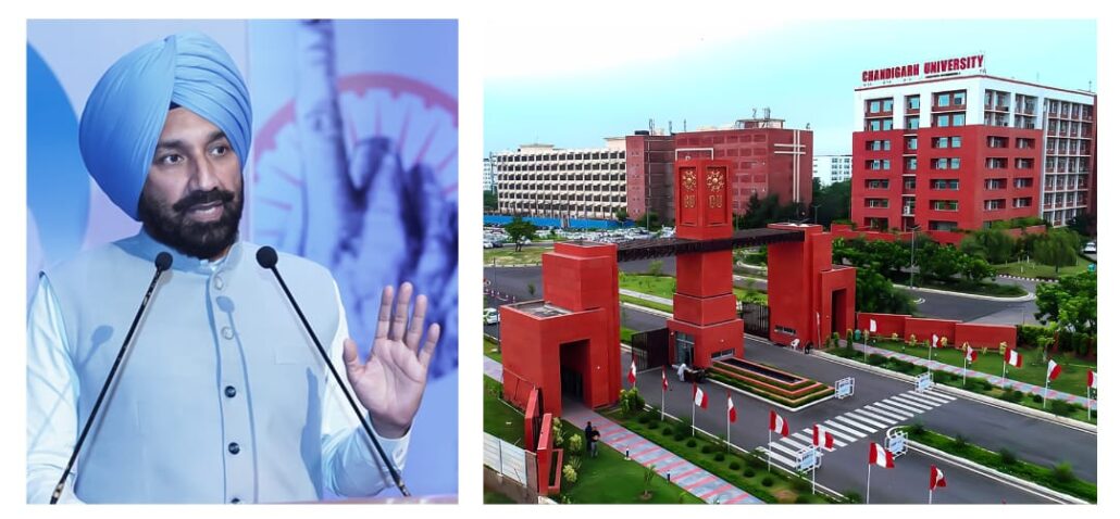 भारत की नंबर 1 निजी यूनिवर्सिटी-चण्डीगढ़ यूनिवर्सिटी ने अपनाया कड़ा रुख Satnam Singh Sandhu