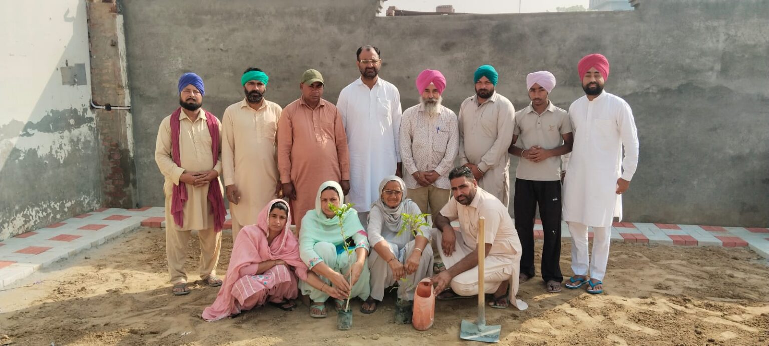 स्वतंत्रता सेनानी बाबा हरदयाल सिंह की 10वीं पुण्यतिथि पौधरोपण कर मनाई Freedom fighter Baba Hardayal Singh's