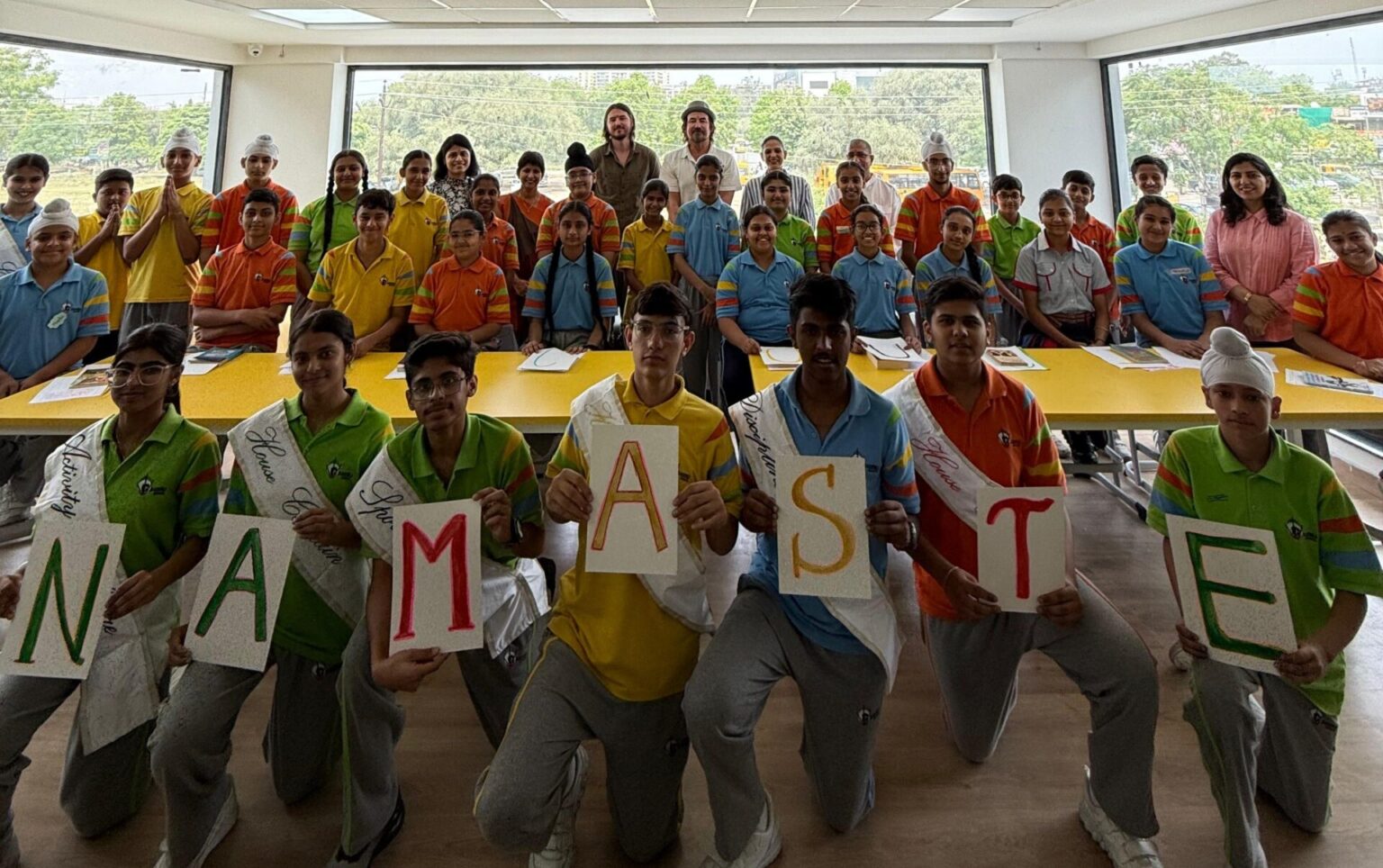 जीडी गोयनका पब्लिक स्कूल में द चिल्ड्रन्स सूटकेस लाइब्रेरी का उद्घाटन The Children's Suitcase